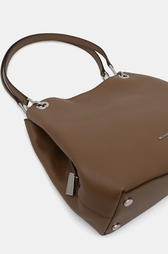 Шкіряна сумочка MICHAEL Michael Kors коричневий 30H3S8KE3L