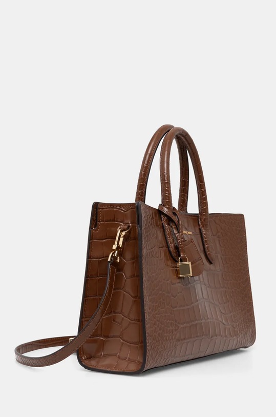 Kožená kabelka MICHAEL Michael Kors 30F4GETS2E hnědá AW24