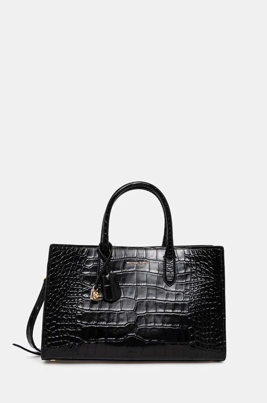 Кожаная сумочка MICHAEL Michael Kors кожа чёрный 30F4GETS2E