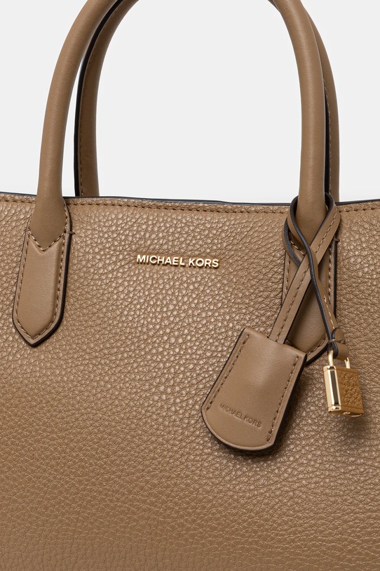 MICHAEL Michael Kors torebka skórzana zielony 30F4GETS2L