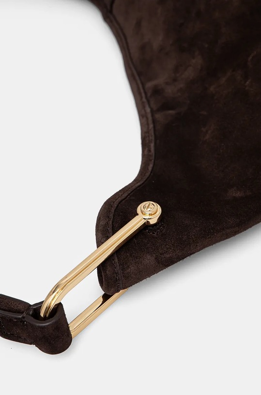 Τσάντα σουέτ MICHAEL Michael Kors καφέ 30F4G2YL6S