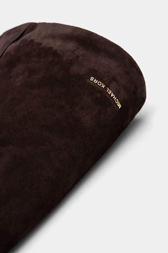 MICHAEL Michael Kors geanta de mana din piele intoarsa 30F4G2YL6S maro