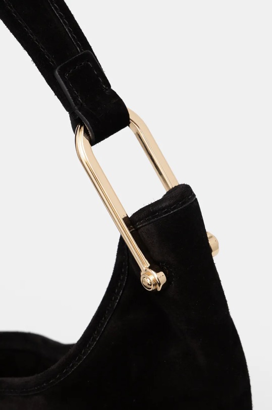 MICHAEL Michael Kors geanta de mana din piele intoarsa negru 30F4G2YL6S