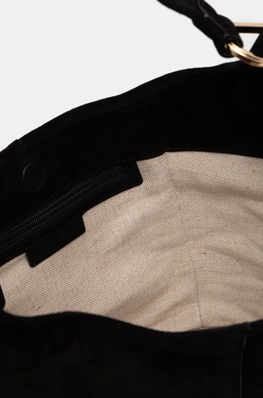 MICHAEL Michael Kors geanta de mana din piele intoarsa 30F4G2YL6S negru