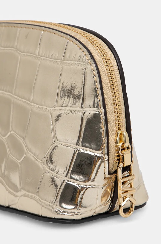 Akcesoria MICHAEL Michael Kors kosmetyczka skórzana 32F4G8ET1K złoty