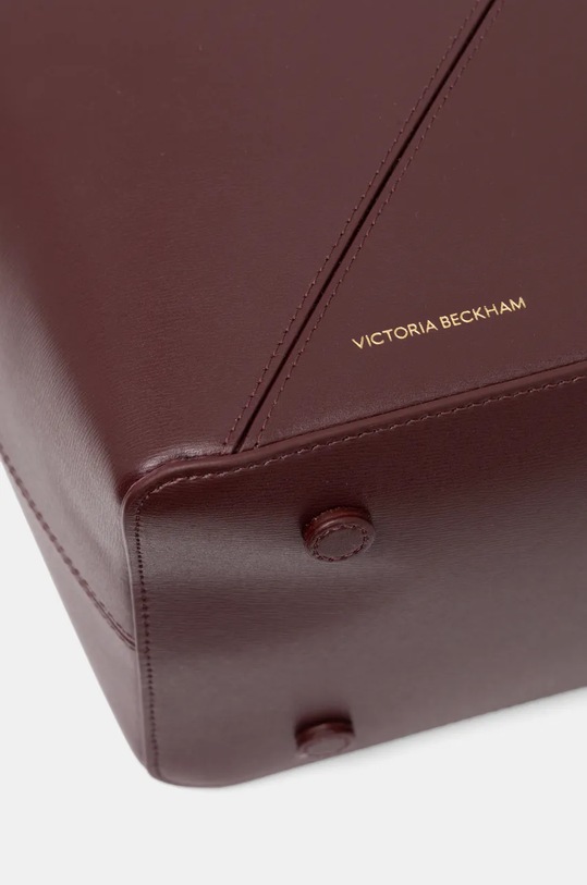 Victoria Beckham poseta de piele B324AAC005750A burgundia