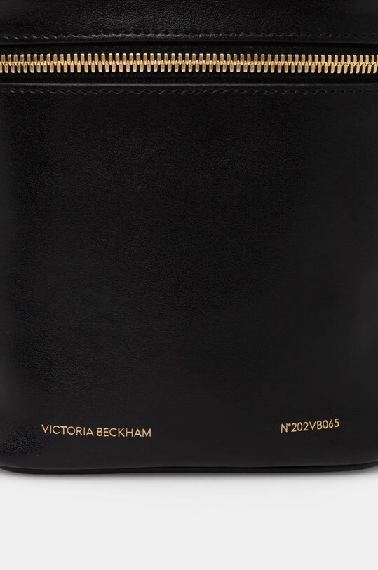 Akcesoria Victoria Beckham torebka skórzana B424AAC005968A czarny