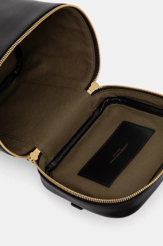 Victoria Beckham torebka skórzana B424AAC005968A czarny
