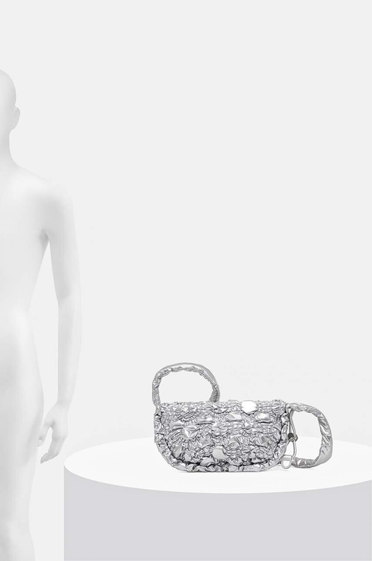 Kabelka Desigual FLOSSY EIBAR MINI 24WAXA17 stříbrná