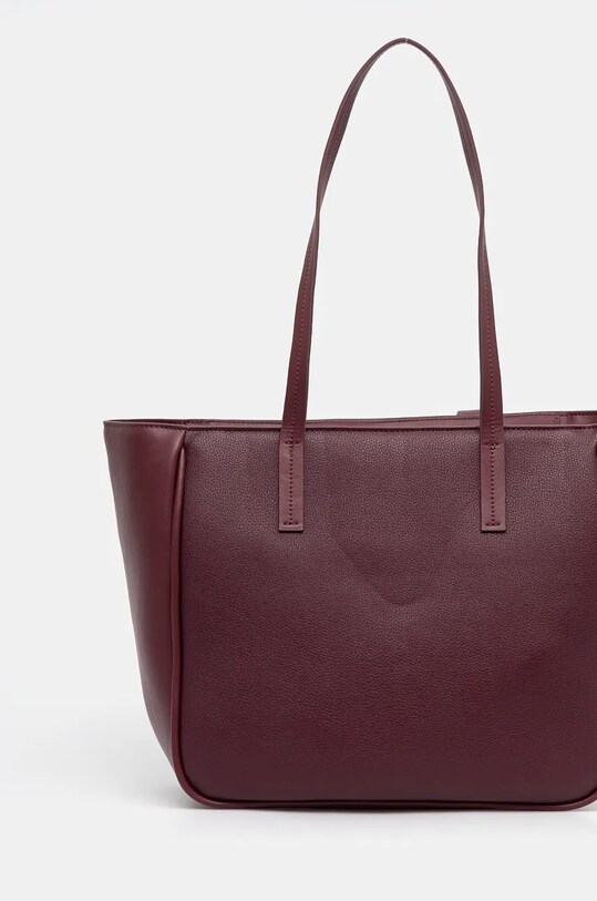 Calvin Klein poseta K60K612523 burgundia