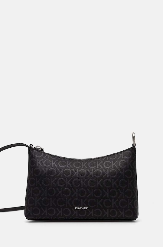 Calvin Klein torebka nie mieści A4 czarny K60K612537