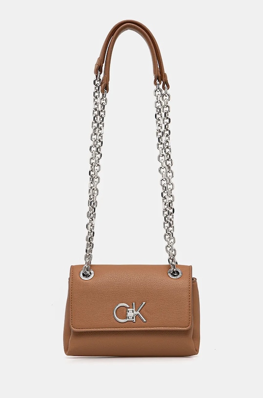 Сумочка Calvin Klein не вміщує А4 коричневий K60K612546