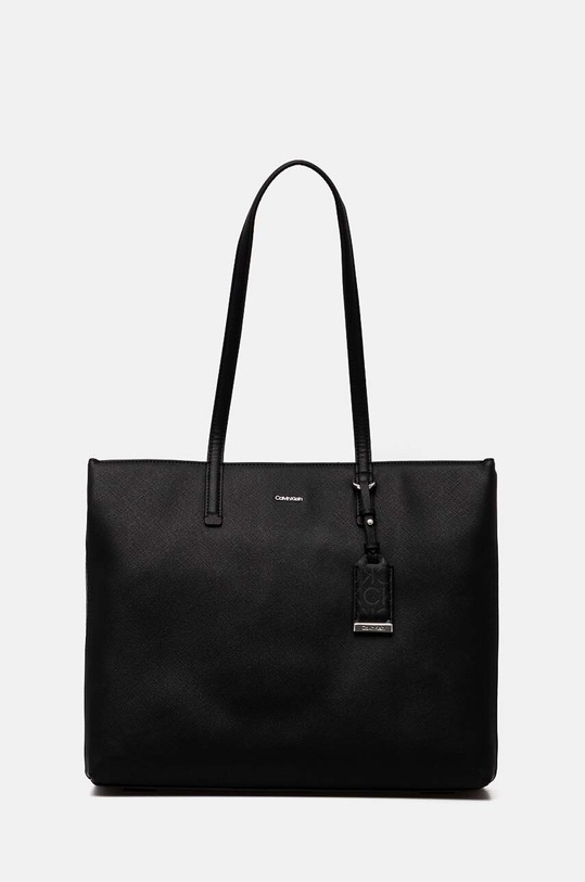 Calvin Klein torebka mieści A4 czarny K60K612547