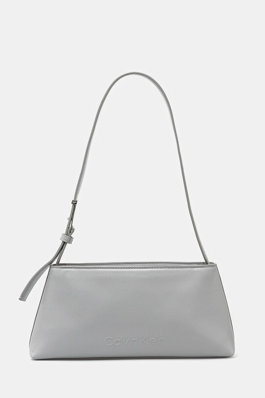 Kabelka Calvin Klein sivá K60K612550