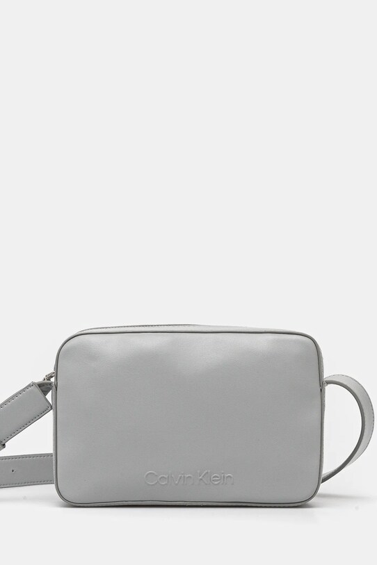 Kabelka Calvin Klein sivá K60K612555