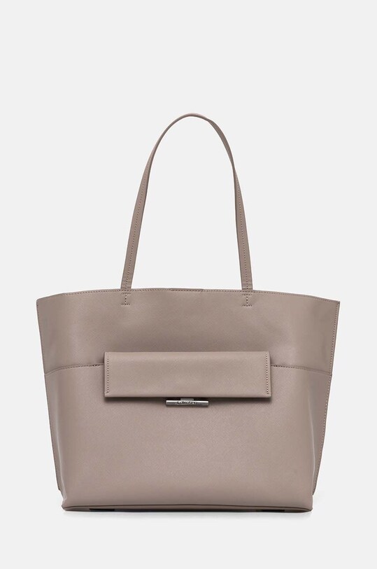 Сумочка Calvin Klein вмещает А4 серый K60K612556