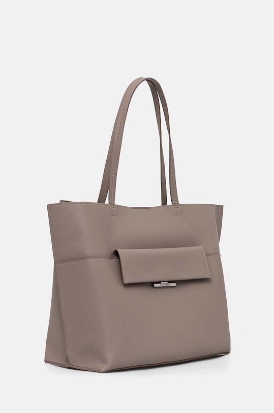 Kabelka Calvin Klein K60K612556 šedá AW24