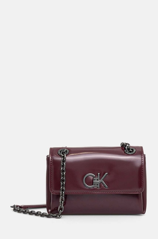 Calvin Klein torebka nie mieści A4 fioletowy K60K612558