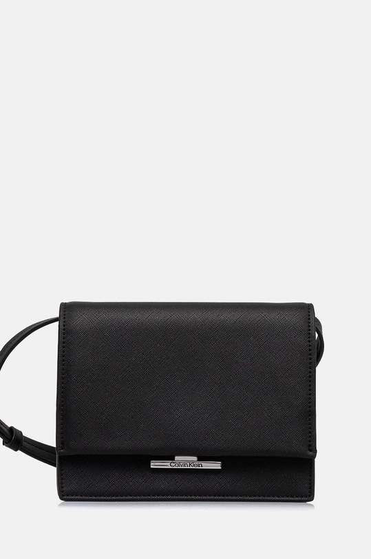Calvin Klein torebka nie mieści A4 czarny K60K612559