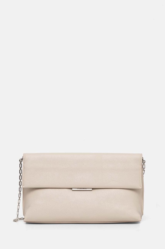 Calvin Klein torebka nie mieści A4 beżowy K60K612560