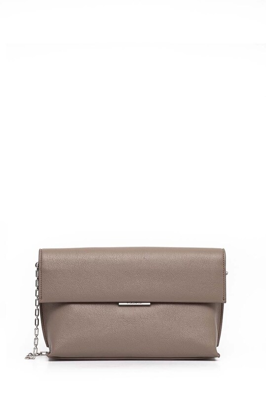 Сумочка Calvin Klein не вмещает А4 бежевый K60K612560