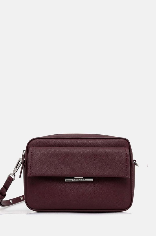 Calvin Klein torebka nie mieści A4 fioletowy K60K612564