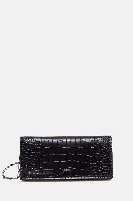 Клатч Calvin Klein не вміщує А4 чорний K60K612624