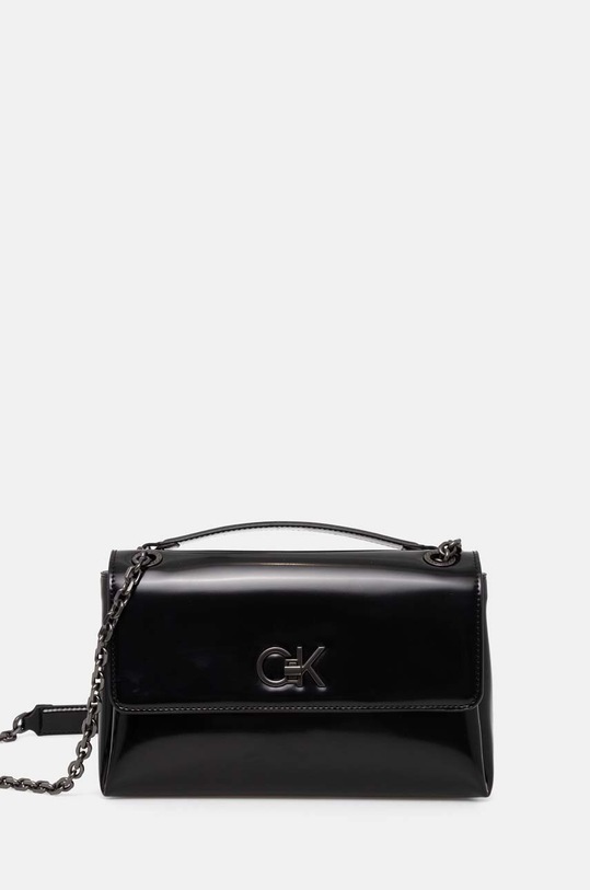 Calvin Klein torebka nie mieści A4 czarny K60K612685