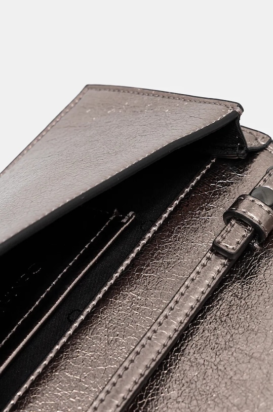 Večerna torbica Calvin Klein srebrna K60K612698