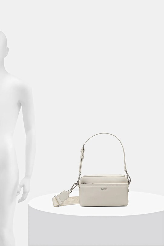 Kabelka Calvin Klein K60K612901 béžová