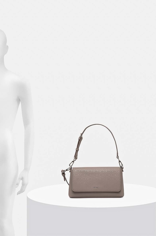Calvin Klein torebka K60K612903 beżowy