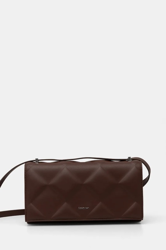 Сумочка Calvin Klein не вміщує А4 коричневий K60K612905