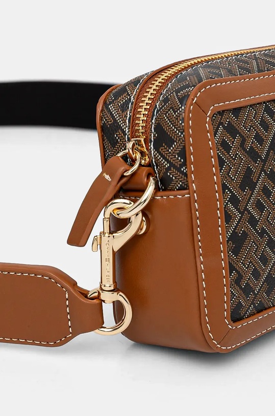 Kabelka Tommy Hilfiger hnědá AW0AW16442