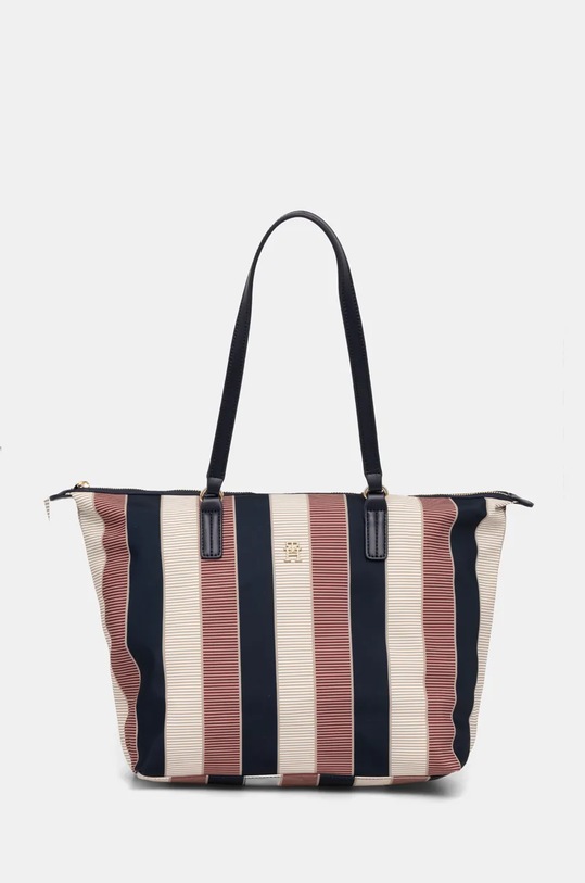 Τσάντα Tommy Hilfiger συνθετικό μπεζ AW0AW16446