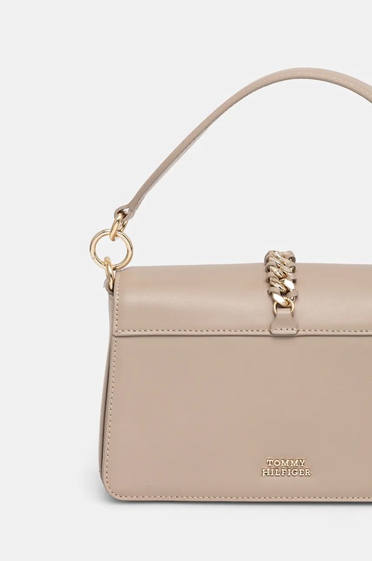 Accesorii Tommy Hilfiger poseta de piele AW0AW16461 bej