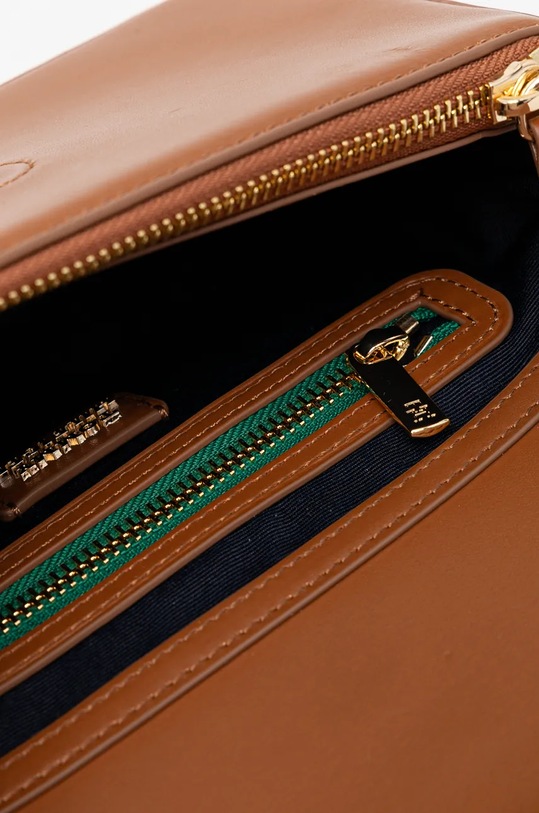 Tommy Hilfiger torebka skórzana AW0AW16461 brązowy