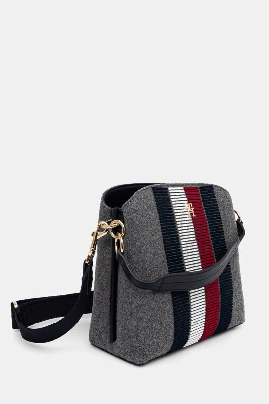 Kabelka Tommy Hilfiger AW0AW17042 šedá AW24