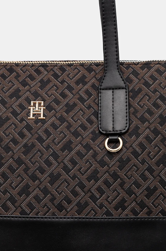 Τσάντα Tommy Hilfiger AW0AW17070 μαύρο
