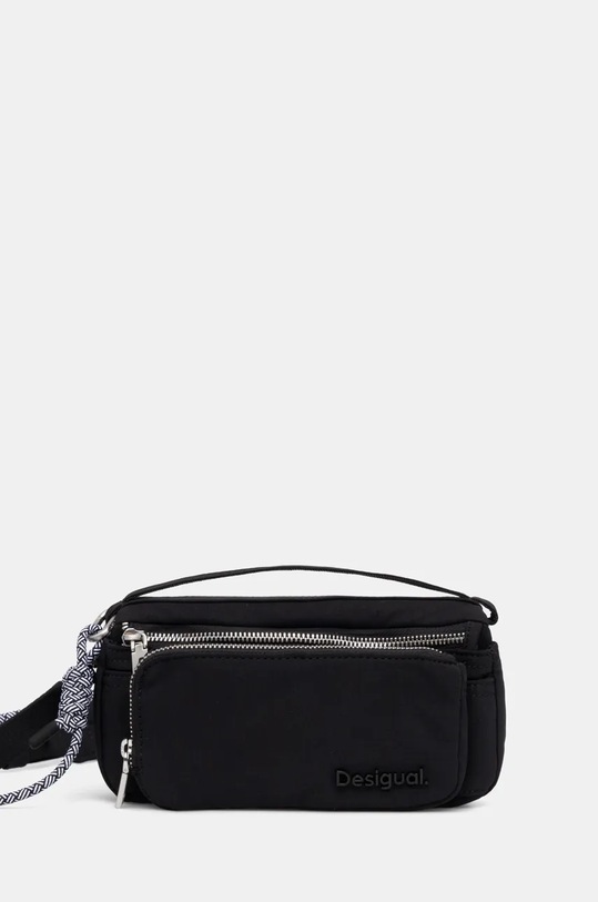 Desigual kézitáska BASIC MODULAR MONZA textil fekete 24WAXY10