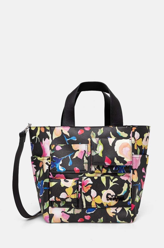 Kabelka Desigual POCKET PRINT VA vzorovaný čierna 24WAXP93