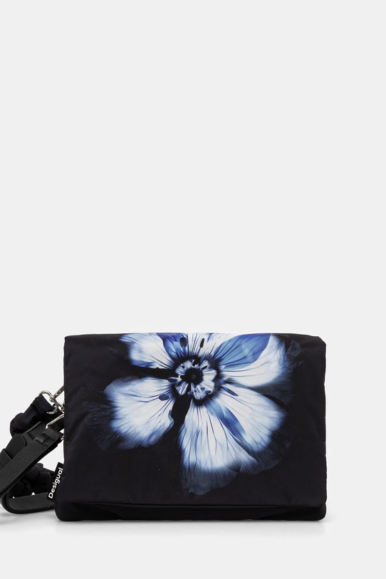 Torba Desigual ATKINS DORTMUND FLAP remen se skida crna 24WAXY45