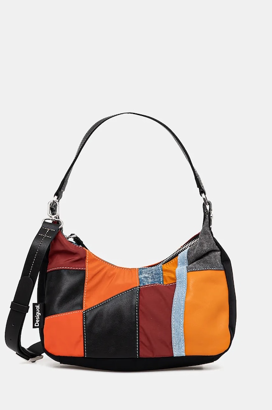 Τσάντα Desigual LOVELACE HEAVEN υφασμάτινο πορτοκαλί 24WAXA31