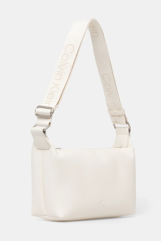 Kabelka Calvin Klein Jeans K60K612713 bílá AW24