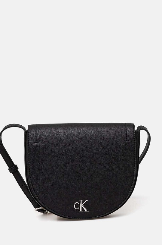 Kabelka Calvin Klein Jeans imitácia kože čierna K60K612718