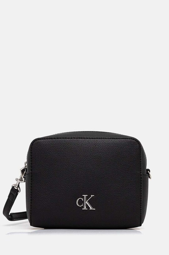 Kabelka Calvin Klein Jeans imitácia kože čierna K60K612719