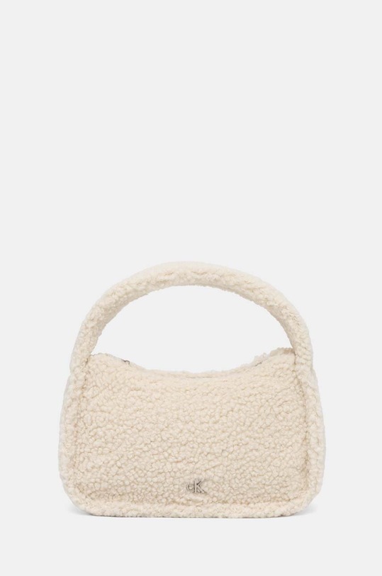 Torba Calvin Klein Jeans bez uzorka bež K60K612737