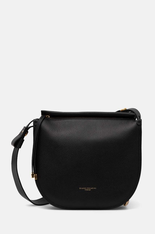 Gianni Chiarini torebka skórzana GINEVRA skóra licowa czarny BS.11035.GRN