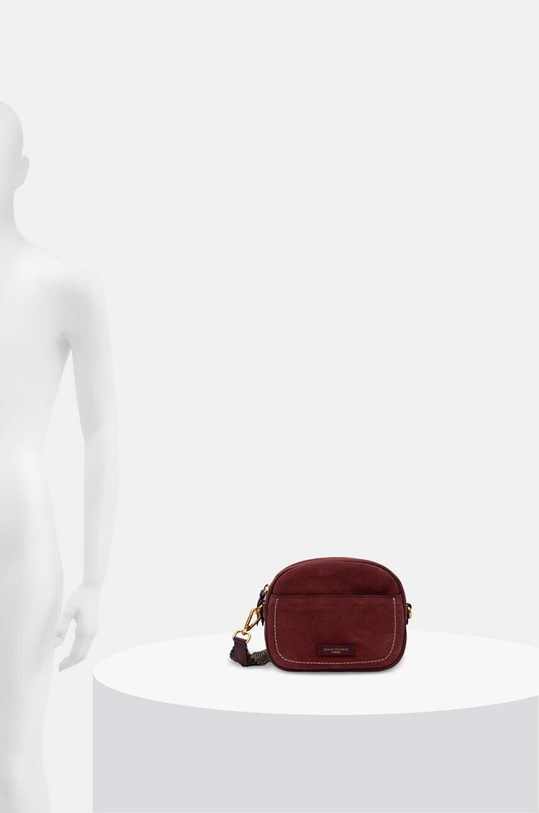 Gianni Chiarini torebka zamszowa NINA BS.11250.CM.PL bordowy