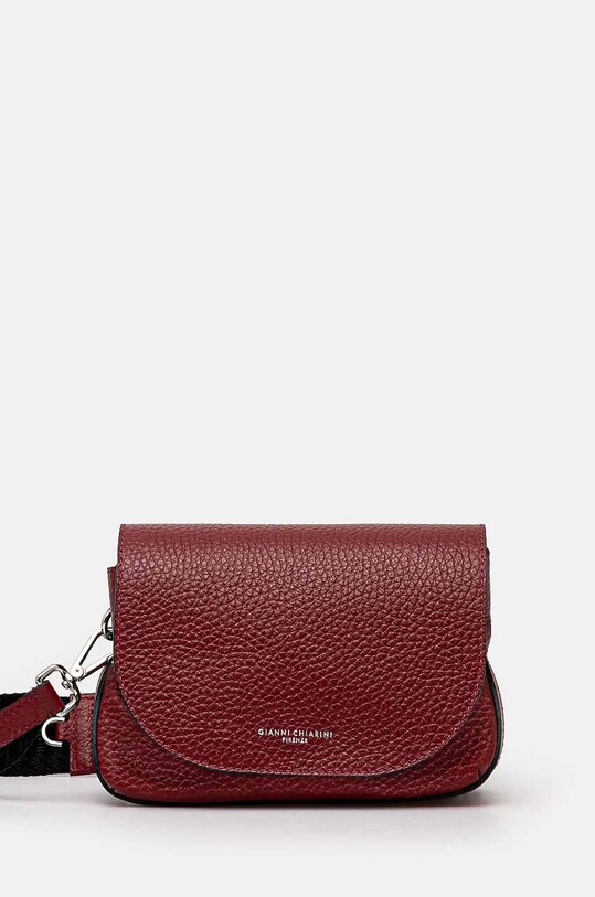 Δερμάτινη τσάντα Gianni Chiarini MINERVA λείο δέρμα μπορντό BS.10724.TKL.NA