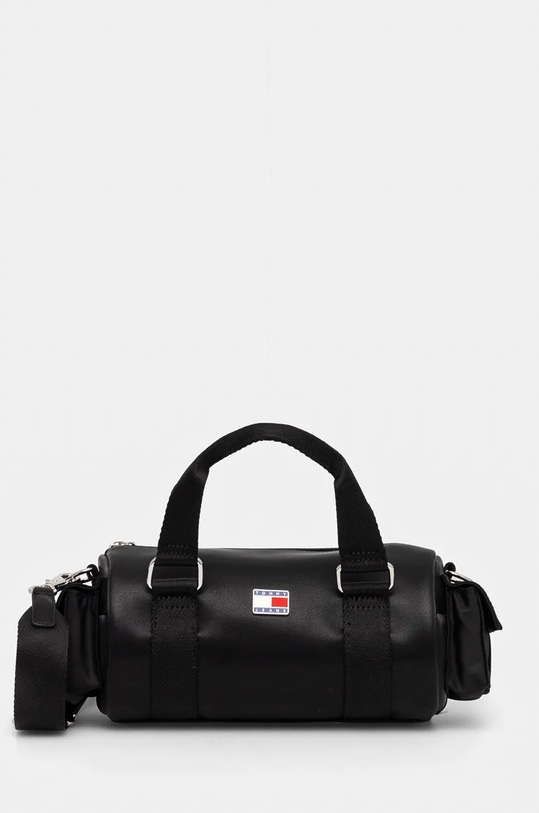 Torba Tommy Jeans bez uzorka crna AW0AW16498
